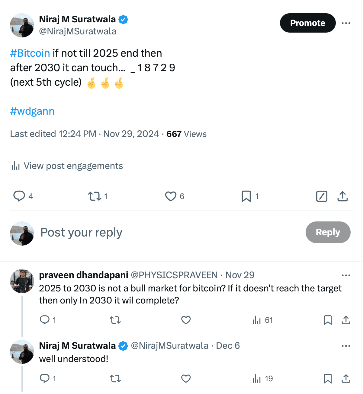 Bitcoin prediction 2025 onwards