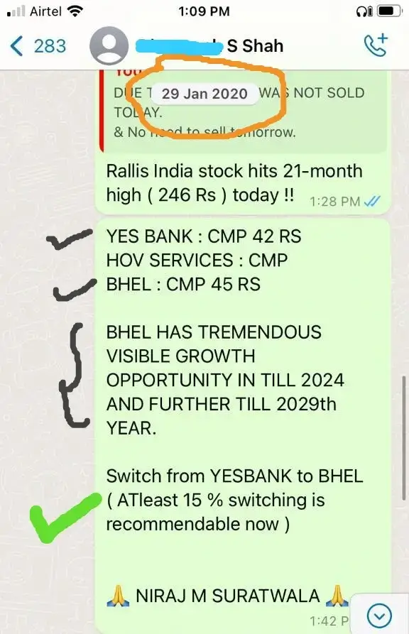 Reference proof of successful yes bank prediction
